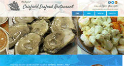 Desktop Screenshot of crisfieldseafood.com